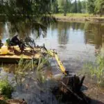 Очистка прудов от водорослей и ила - услуги компании "Чистые пруды"