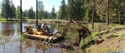 Профессиональная очистка прудов и водоёмов - цена и качество