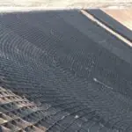 Укрепление георешеткой