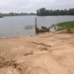 Почистить пруд, почистить озеро, почистить реку, почистить болото земснарядом