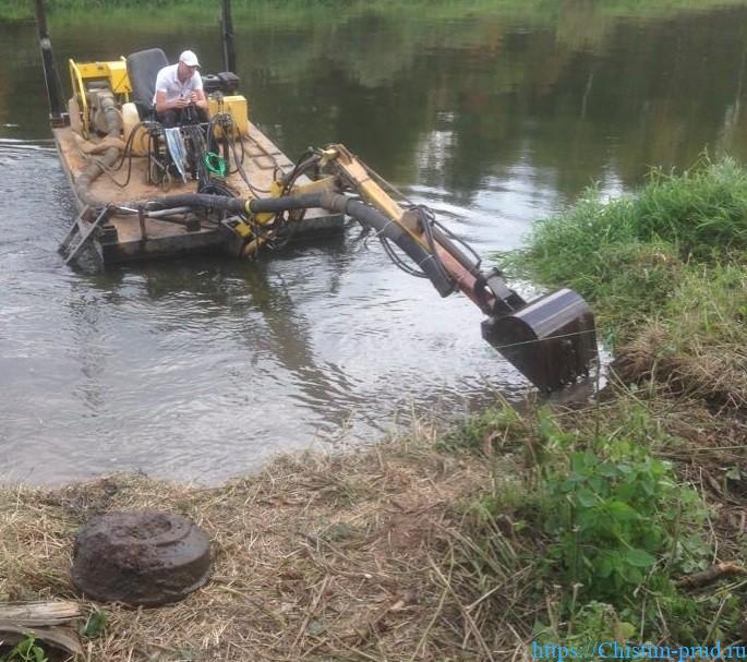 Очистка прудов и водоемов от водорослей