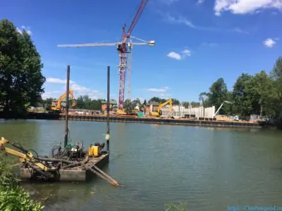 Очистка прудов и водоемов Укрепление берегов и склонов