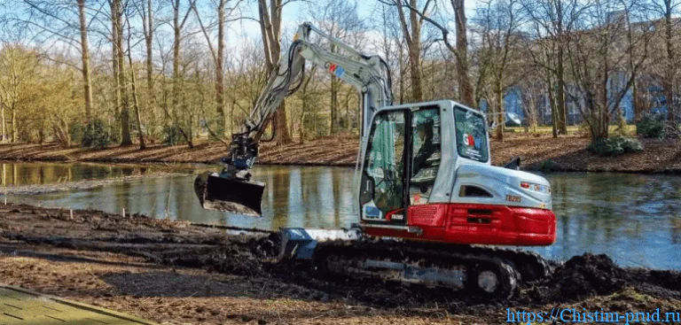 Дноуглубительные работы, компания Чистые пруды