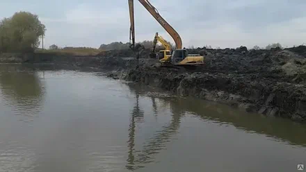 Очистка рек от ила водорослей камыша 3 i 5