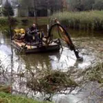 Почистить пруд или водоем с помощью земснаряда