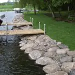 Благоустройство пляжа и береговой линии. Обустройство территории