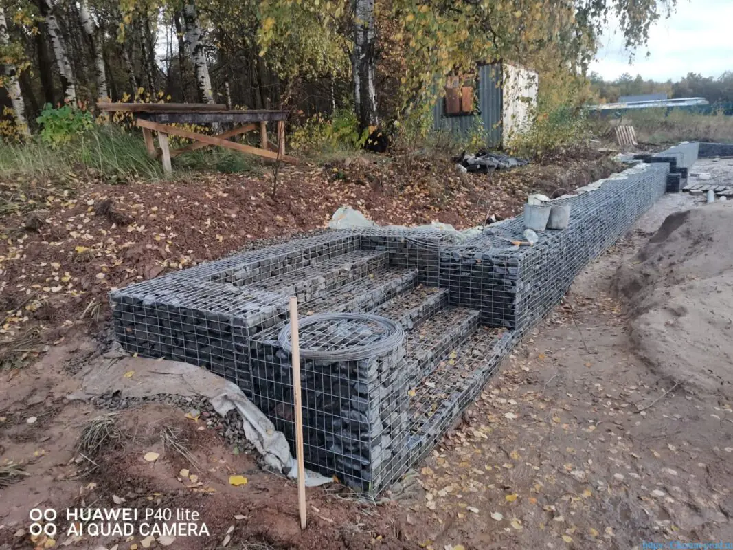 Габионы для надежного укрепления берегов и склонов
