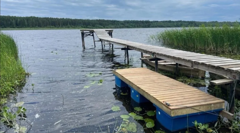 Купить понтоны с монтажом для причала: пластиковые поплавки для пирса и причала